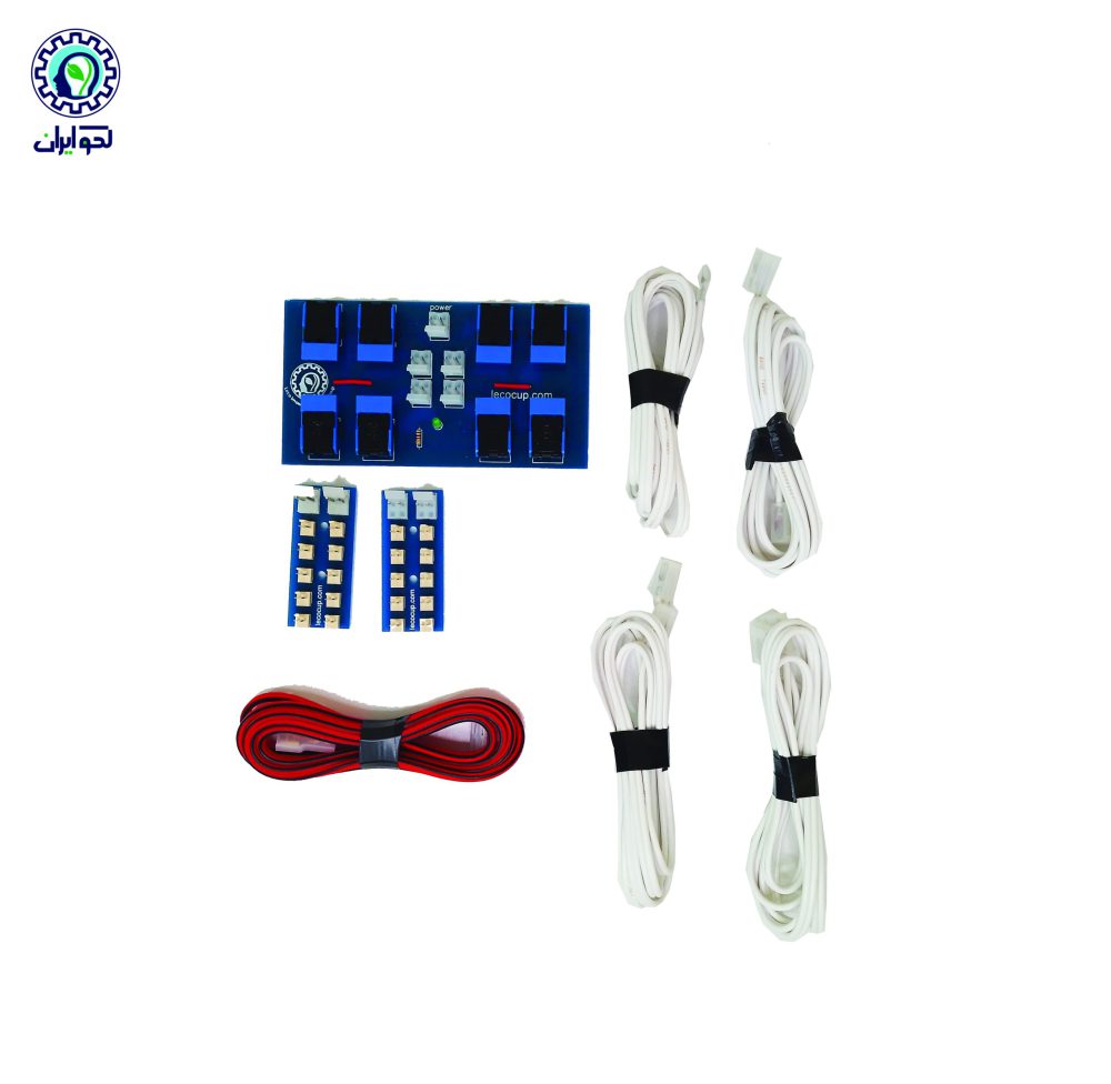 پکیج دسته کنترل قدرتی ( به همراه دو عدد برد موتور و پنج عدد کابل)