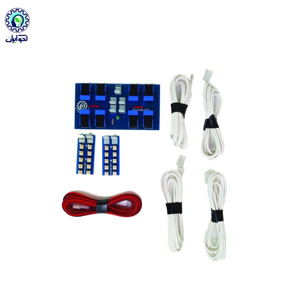 پکیج دسته کنترل قدرتی ( به همراه دو عدد برد موتور و پنج عدد کابل)