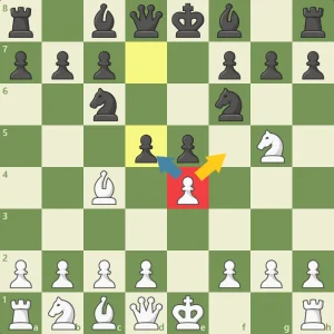 نحوه گرفتن مهره حرف با پیاده