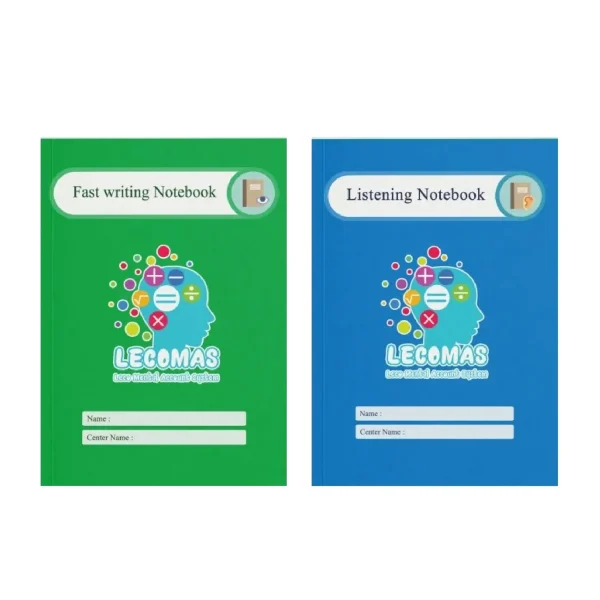 پکیج 5‌‌ دفتر تندنویسی و 5 دفتر شنیداری